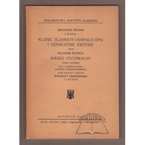 WINTER Christopher of Zeganie, Silesian forges and mines description and designation short and
