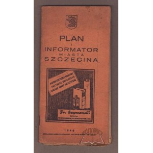 (SZCZECIN). Plan i informator miasta Szczecina.