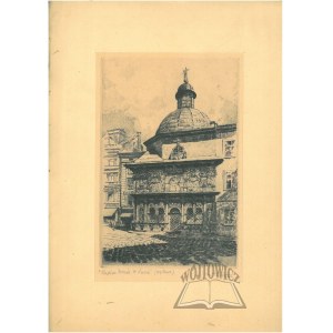 HILSCHER Kurt (1904-1980), Die Boim-Kapelle in Lviv.