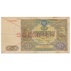 50 złotych 1946 SPECIMEN