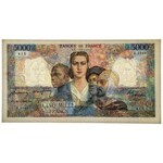 Francja - 5.000 franków 1947 - rzadsze podpisy