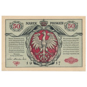 50 marek 1916 Jenerał - pięknie zachowany