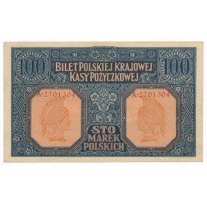 100 marek 1916 Generał - atrakcyjny egzemplarz