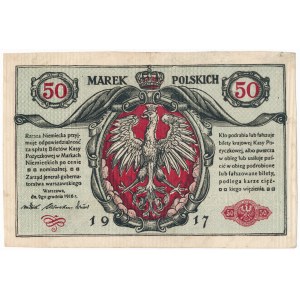 50 marek 1916 Jenerał - Fałszerstwo z epoki - rzadkie i ciekawe 