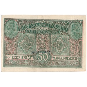 50 marek 1916 Jenerał - Fałszerstwo z epoki - rzadkie i ciekawe 