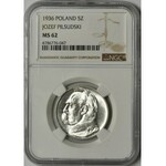 Piłsudski 5 złotych 1936 - NGC MS62