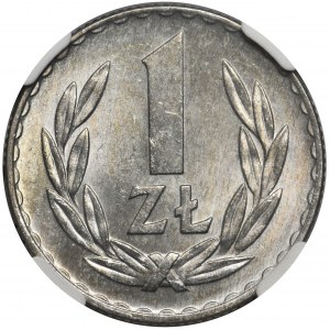 1 złoty 1971 - NGC MS64