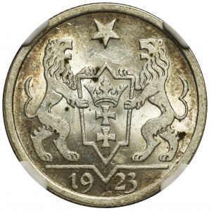 Wolne Miasto Gdańsk - 1 gulden 1923 - NGC MS61