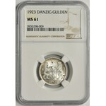 Wolne Miasto Gdańsk - 1 gulden 1923 - NGC MS61