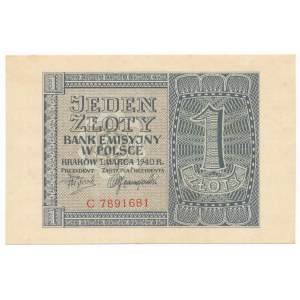 1 złoty 1940 -C- 
