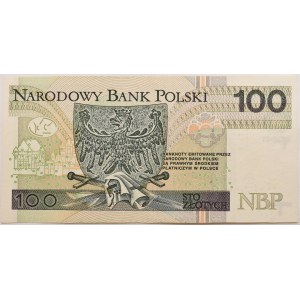 100 złotych 2012 - BH -4444444- SOLID