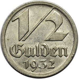 Wolne Miasto Gdańsk - 1/2 guldena 1932