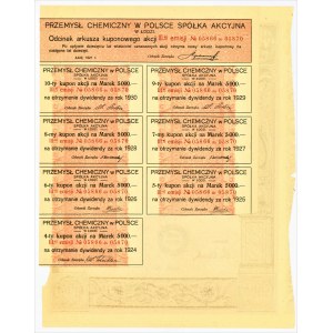 Przemysł Chemiczny w Polsce - III Emisja - 5 x 1.000 marek 