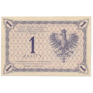 1 złoty 1919 S.74 F - Typ III