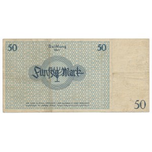 50 marek 1940 - jednokrotnie podkreślony - niski numer seryjny. 
