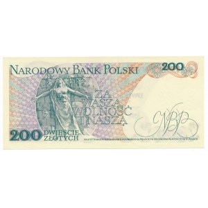 200 złotych 1976 -A- bardzo rzadka pierwsza seria