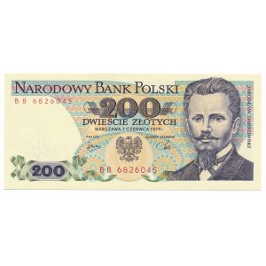 200 złotych 1979 -BB- 