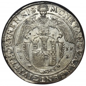 Władysław IV Wazna, Talar Toruń 1633 II - NGC AU55 - niespotykanej urody menniczy egzemplarz