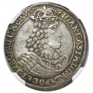 Jan II Kazimierz, Ort Toruń 1653 HIL - piękny i rzadki