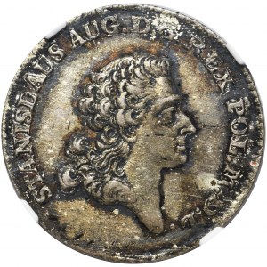 Poniatowski, Złotówka 1766 - NGC MS62