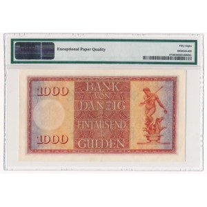 Danzig 1.000 gulden 1924 PMG 58 EPQ - RARE and BEAUTIFULL 