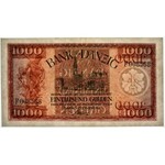 Danzig 1.000 gulden 1924 PMG 58 EPQ - RARE and BEAUTIFULL 