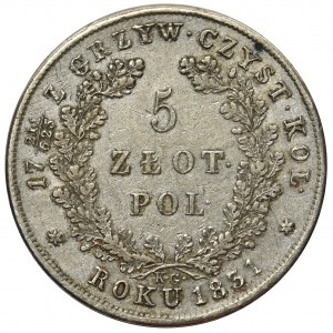 Powstanie Listopadowe, 5 złotych 1831 KG 