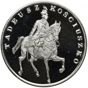 Mały TRYPTYK 100.000 złotych 1990 - Kościuszko 