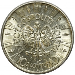 Piłsudski 10 złotych 1936