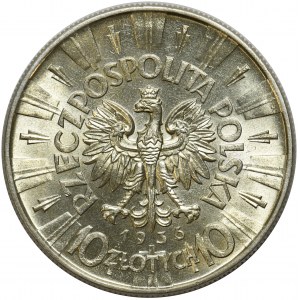 Piłsudski 10 złotych 1936 