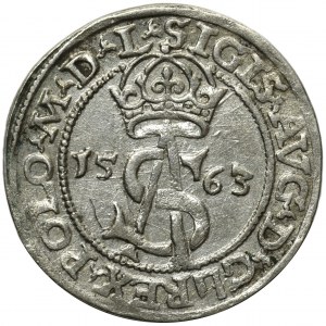 Zygmunt II August, Trojak Wilno 1563 -LI