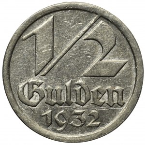 Wolne Miasto Gdańsk - 1/2 guldena 1932