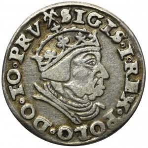 Zygmunt I Stary, Trojak Gdańsk 1540 - nienotowana interpunkcja