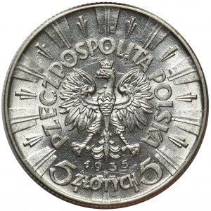 Piłsudski 5 złotych 1935 