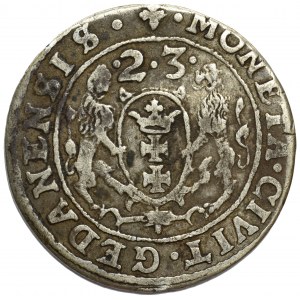 Zygmunt III Waza, Ort Gdańsk 1623 - skrócona data - PRV - rzadszy