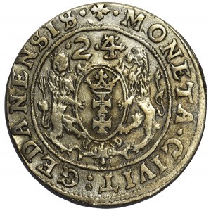 Zygmunt III Waza, Ort Gdańsk 1624/3 - PR•