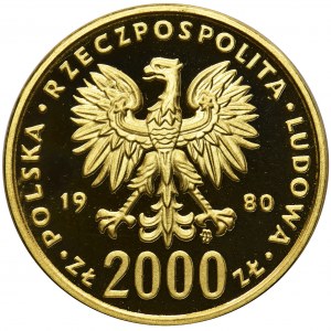 Bolesław I Chrobry - 2.000 złotych 1980