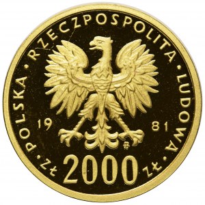 Bolesław II Śmiały - 2.000 złotych 1981