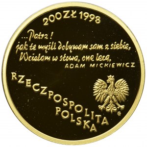 200-Lecie urodzin Adama Mickiewicza - 200 złotych 1998