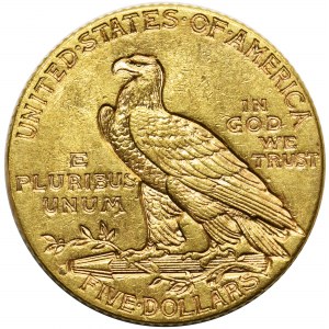 USA - 5 dollars 1914 San Francisco - Indian Head