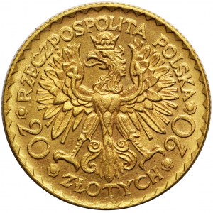 Chrobry 20 złotych 1925 