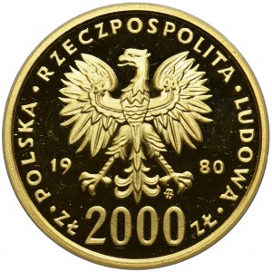 Bolesław I Chrobry - 2.000 złotych 1980