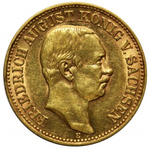 Germany - Saxony Friedrich III - 10 mark 1905 E Muldenhutten