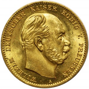 Germany - Prussia Wilhelm I - 10 marek 1872 A Berlin