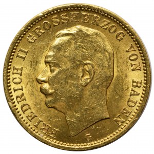 Germany - Baden Friedrich II - 20 mark 1912 G