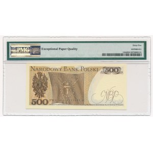 500 złotych 1982 -CD- PMG 65 EPQ - pierwsza seria rocznika