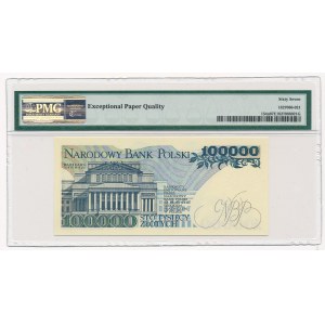 100.000 złotych 1990 -AA- PMG 67 EPQ 