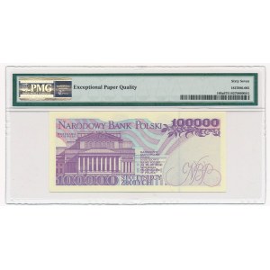 100.000 złotych 1993 -AA- PMG 67 EPQ 
