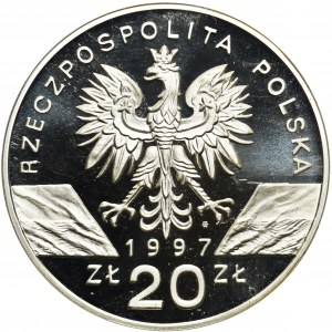 20 złotych 1997 - Jelonek Rogacz - GCN PR70