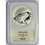 20 złotych 1998 - Ropucha Paskówka - GCN PR70